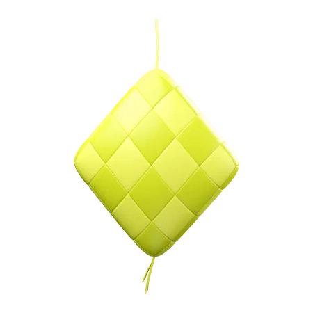 Ketupat  3D Icon