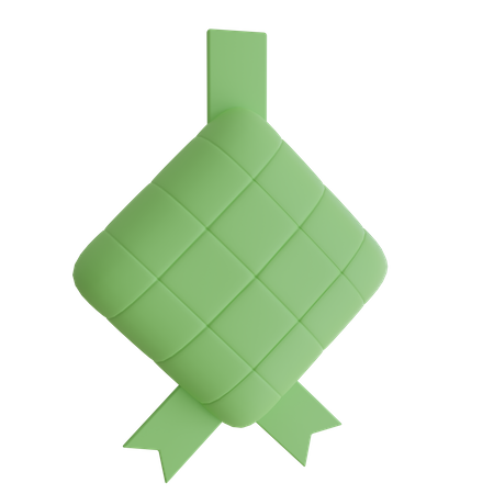 Ketupat  3D Icon