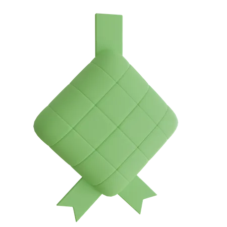 Ketupat  3D Icon