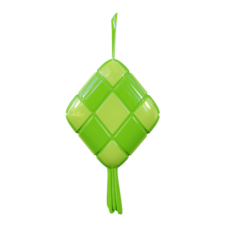 Ketupat  3D Icon