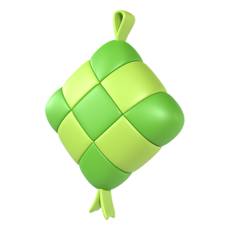 Ketupat  3D Icon