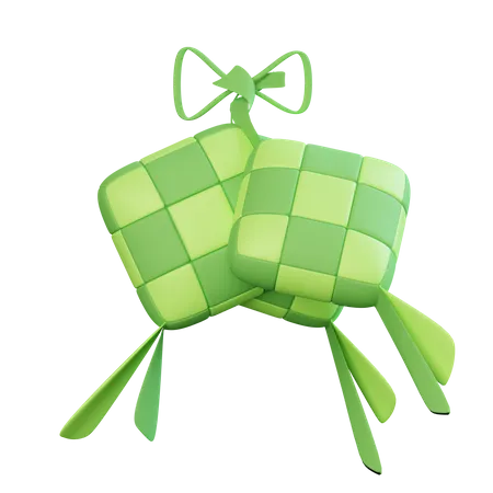 Ketupat  3D Icon