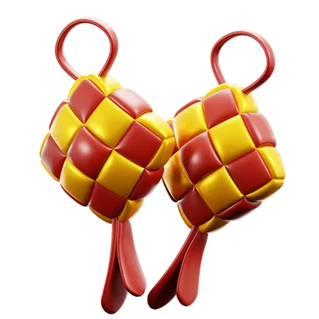 Ketupat  3D Icon