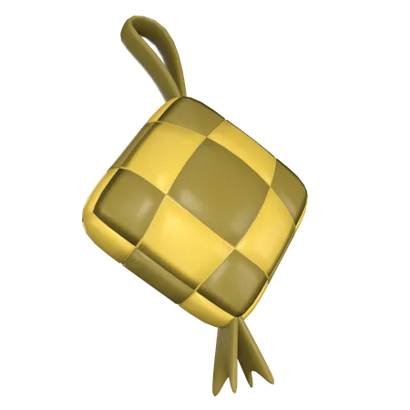 Ketupat  3D Icon