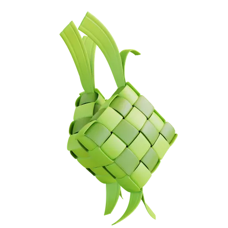 Ketupat  3D Icon