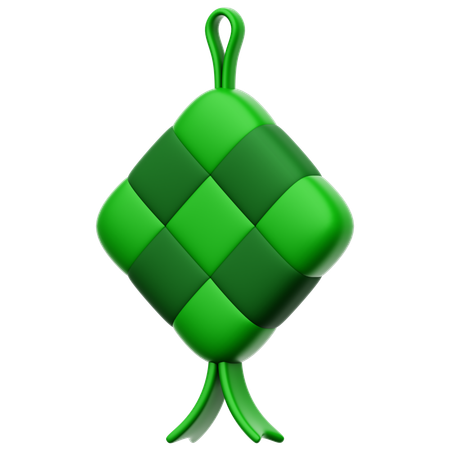 Ketupat  3D Icon