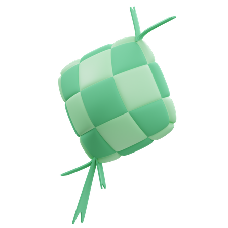 Ketupat  3D Icon