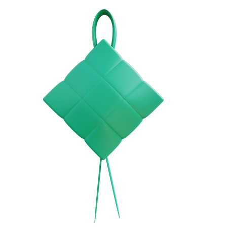 Ketupat  3D Icon