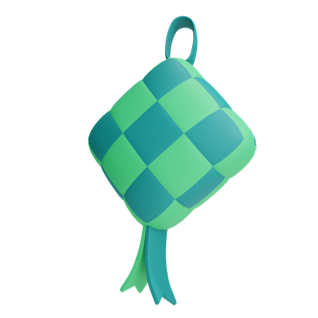 Ketupat  3D Icon