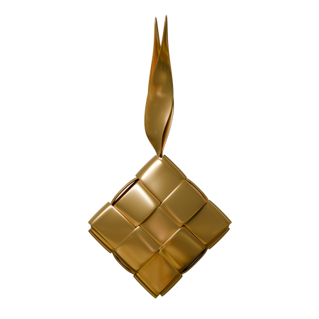 Ketupat  3D Icon