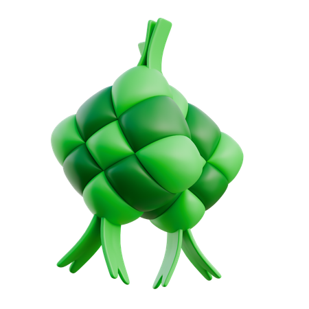 Ketupat  3D Icon