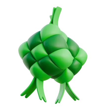 Ketupat  3D Icon