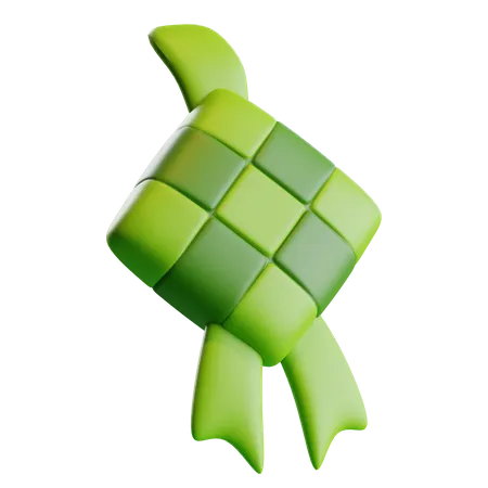 Ketupat  3D Icon