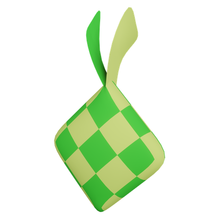 Ketupat  3D Icon