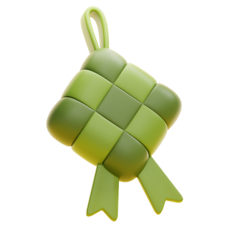 KETUPAT  3D Icon