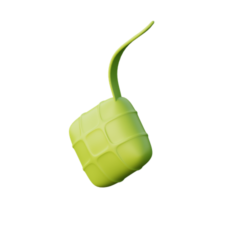 Ketupat  3D Illustration