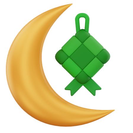Ketupat decoration  3D Icon