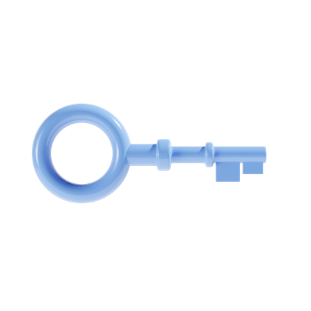 Key  3D Icon