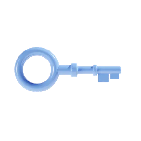 Key 3 D Icon Illustration 3D Icon