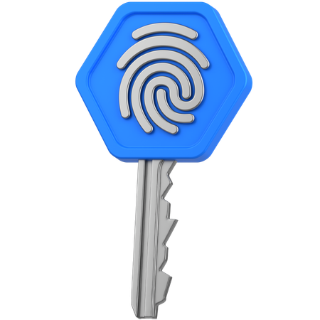 Key  3D Icon