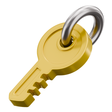 Key  3D Icon