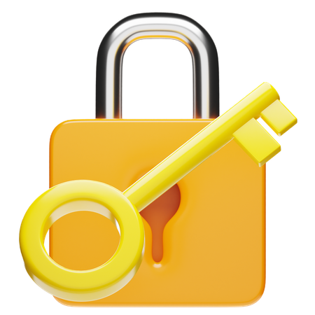 Key  3D Icon