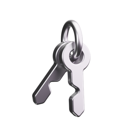 Key  3D Icon