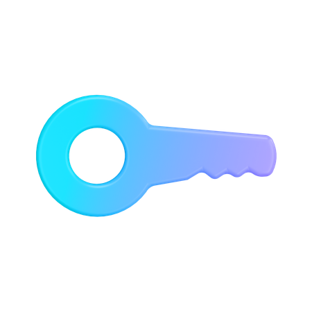 Key  3D Icon