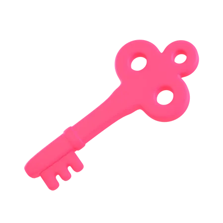 Key  3D Icon