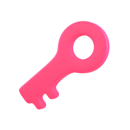 Key  3D Icon