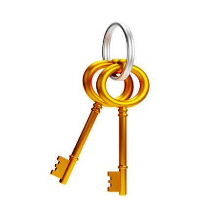 Key  3D Icon