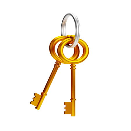 Key  3D Icon