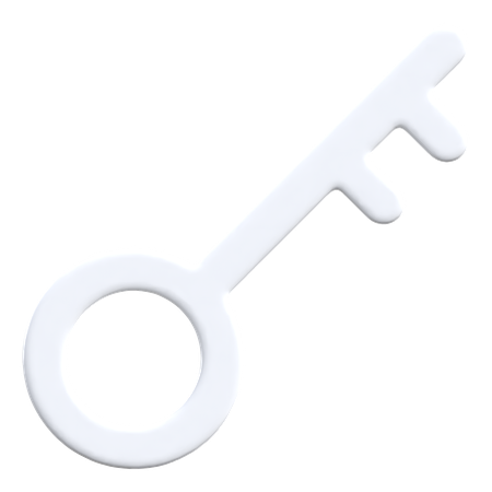 Key  3D Icon