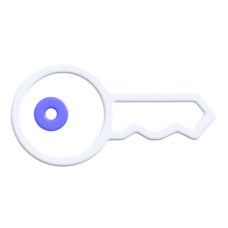 Key  3D Icon