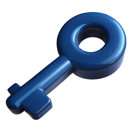 Key  3D Icon