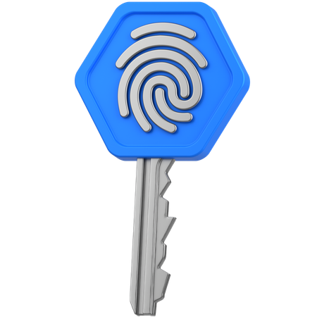 Key  3D Icon
