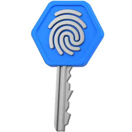 Key  3D Icon