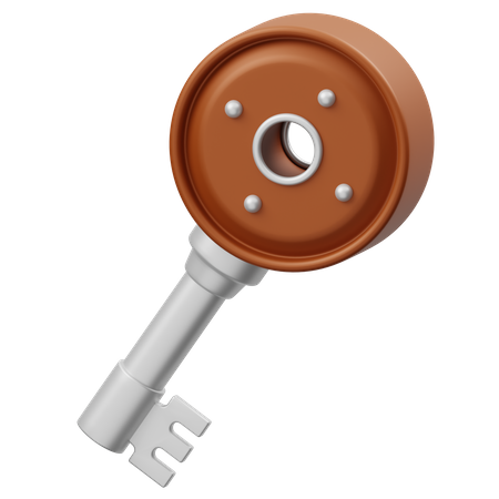 Key  3D Icon