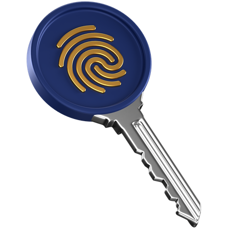 Key  3D Icon