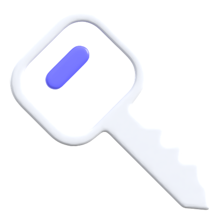 Key  3D Icon