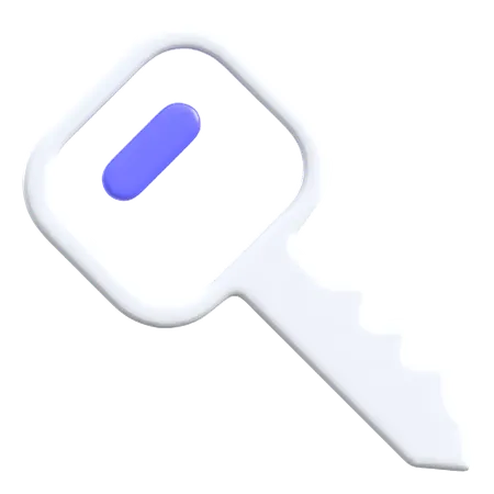 Key  3D Icon