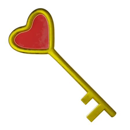 Key  3D Icon