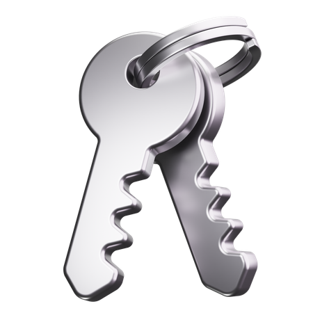 Key  3D Icon