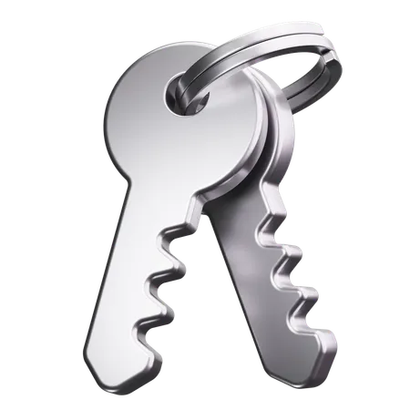 Key  3D Icon