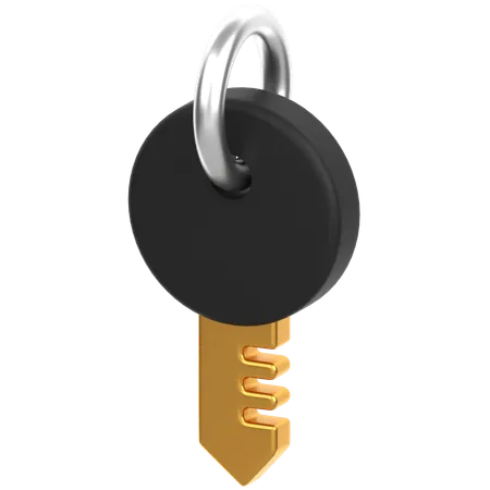 Key  3D Icon