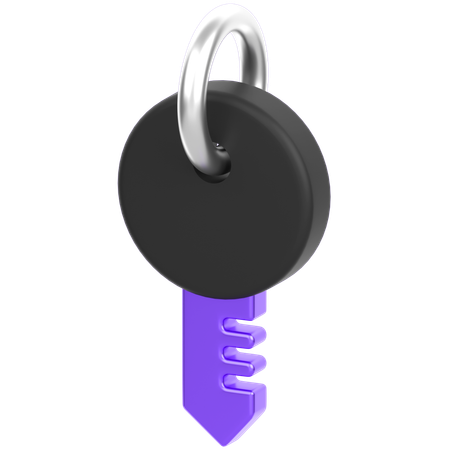 Key  3D Icon