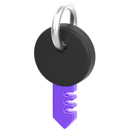 Key  3D Icon
