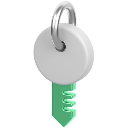 Key  3D Icon