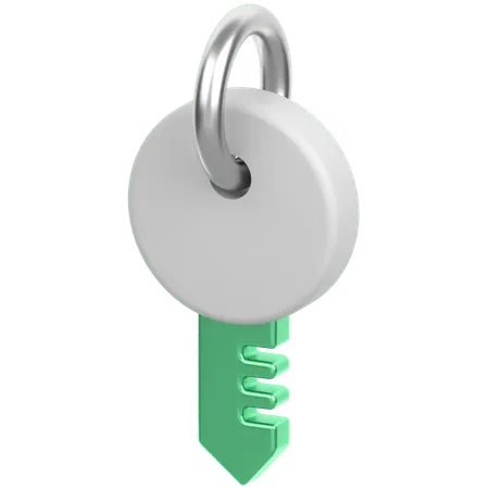 Key  3D Icon