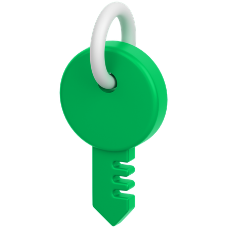 Key  3D Icon